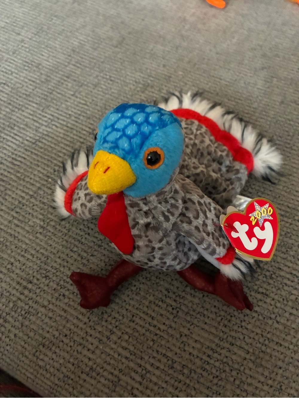 Ty Beanie Baby Lurkey the Turkey 2000 Vintage